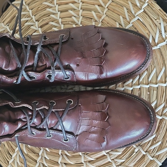Justin Roper Brown Boots Wo's Size 6B Used - Picture 8 of 8